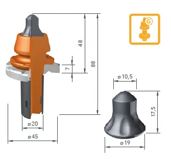 BETEK Asfalt Kazıcı Uç